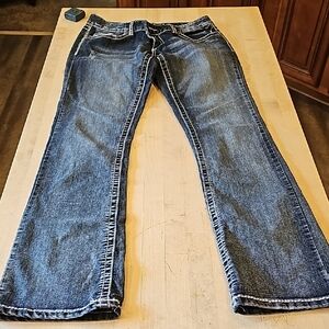 Maurices Boot Cut Jeans with Button Closure